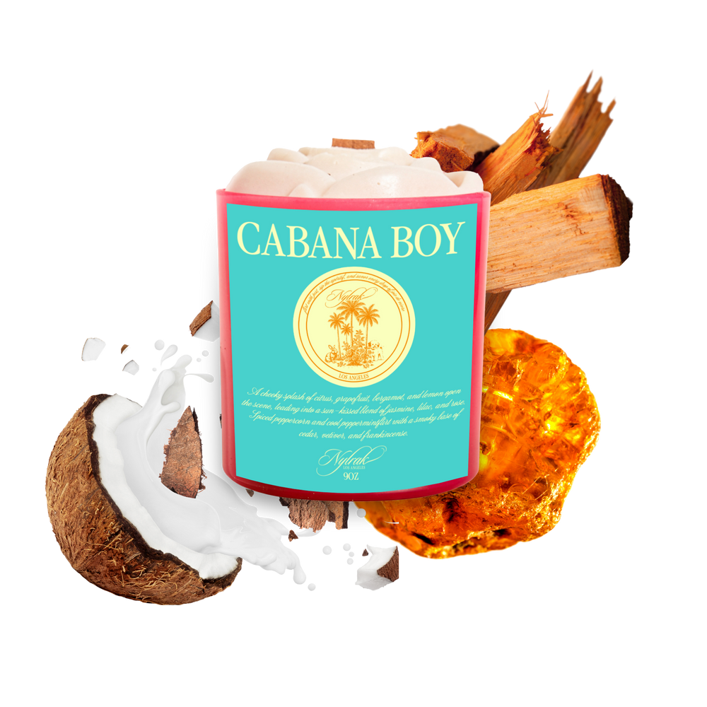 Cabana Boy Body Oil Candle
