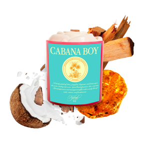Cabana Boy Body Oil Candle