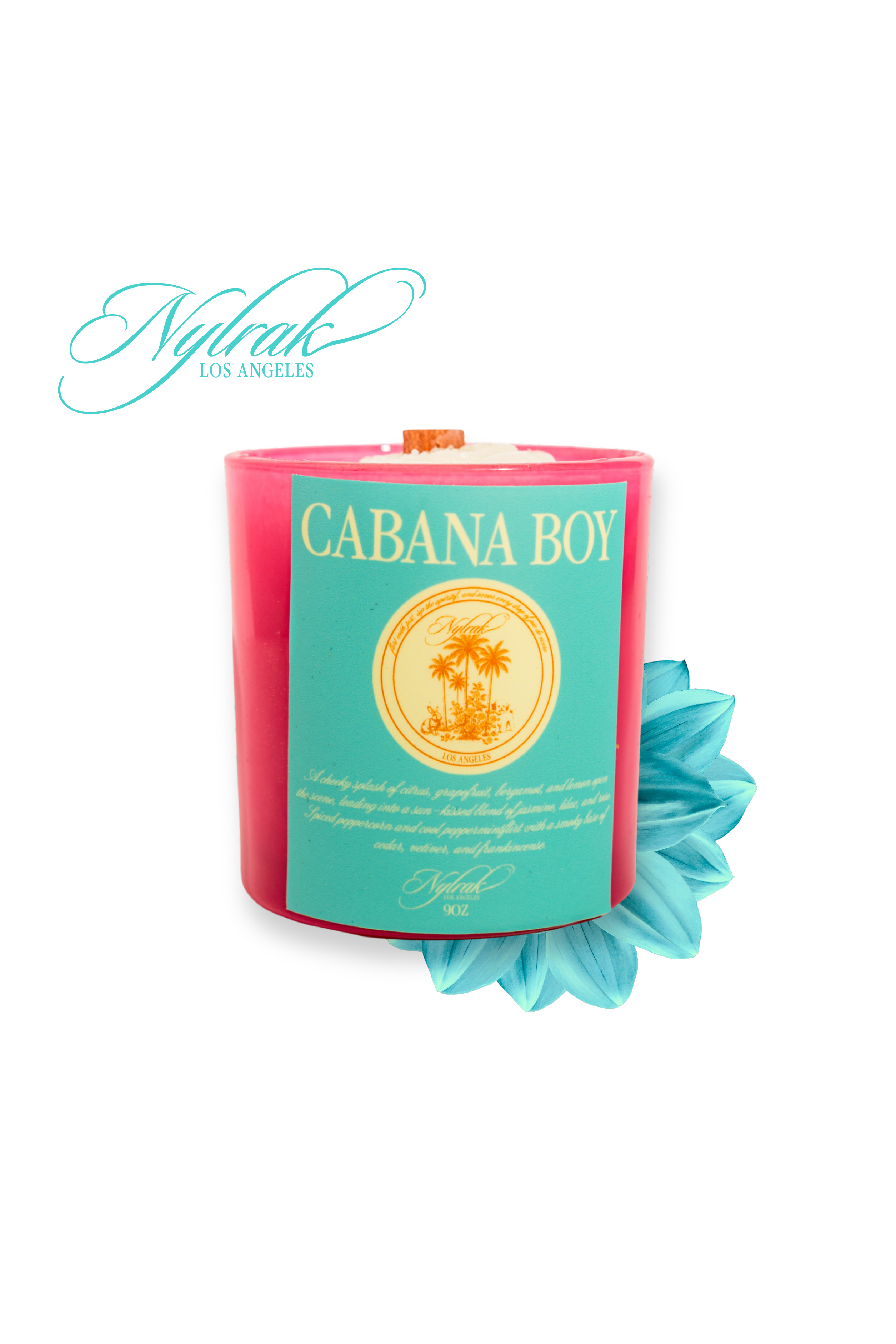 Cabana Boy Body Oil Candle
