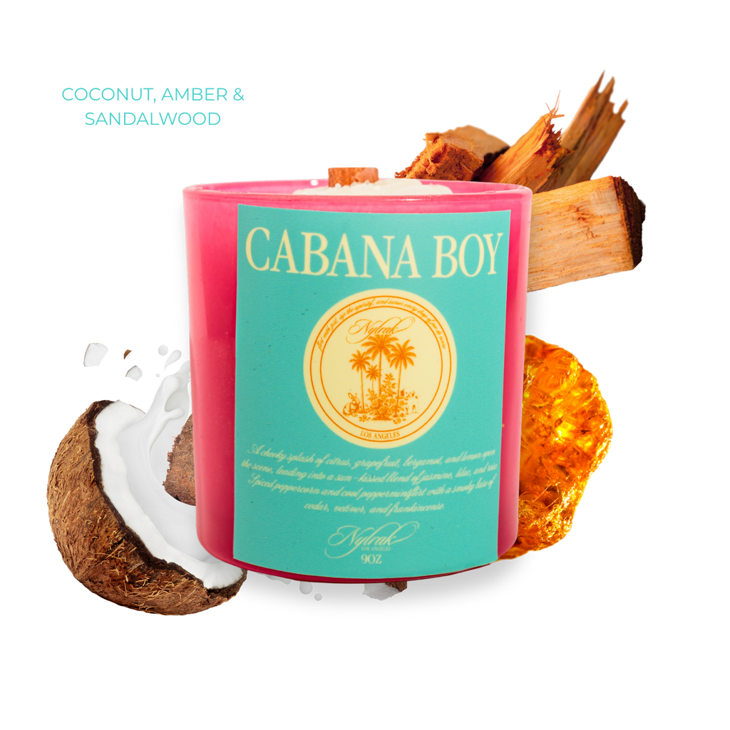 Cabana Boy Body Oil Candle