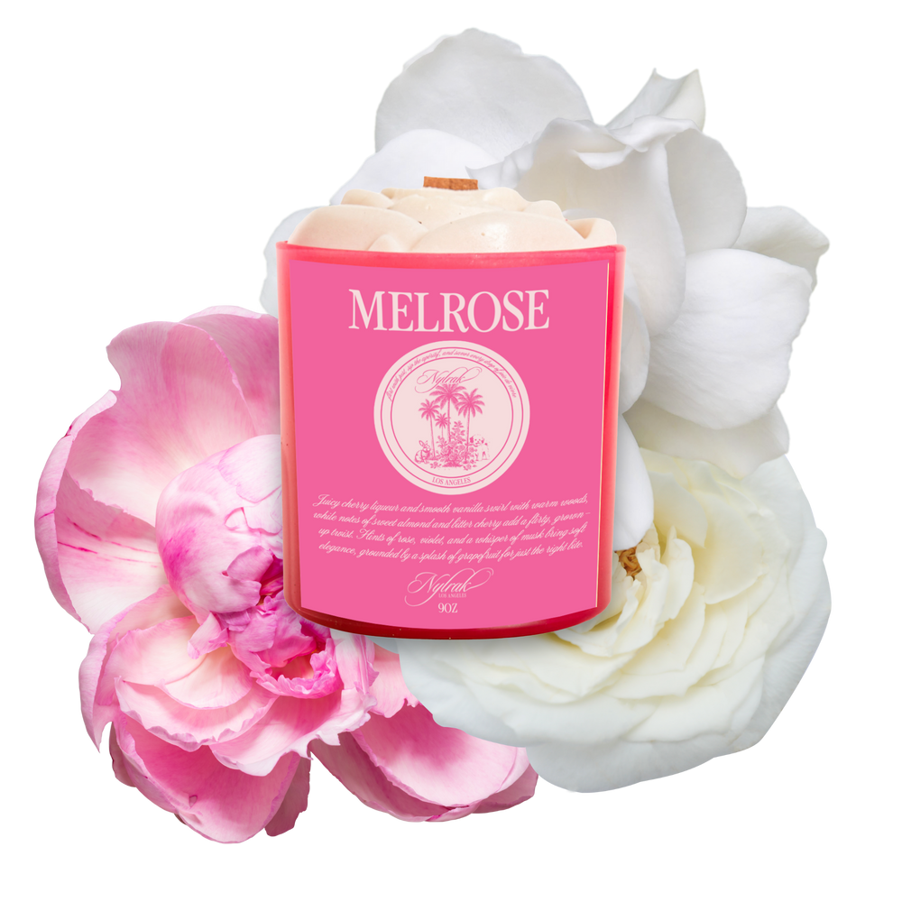 Melrose Body Oil Candle