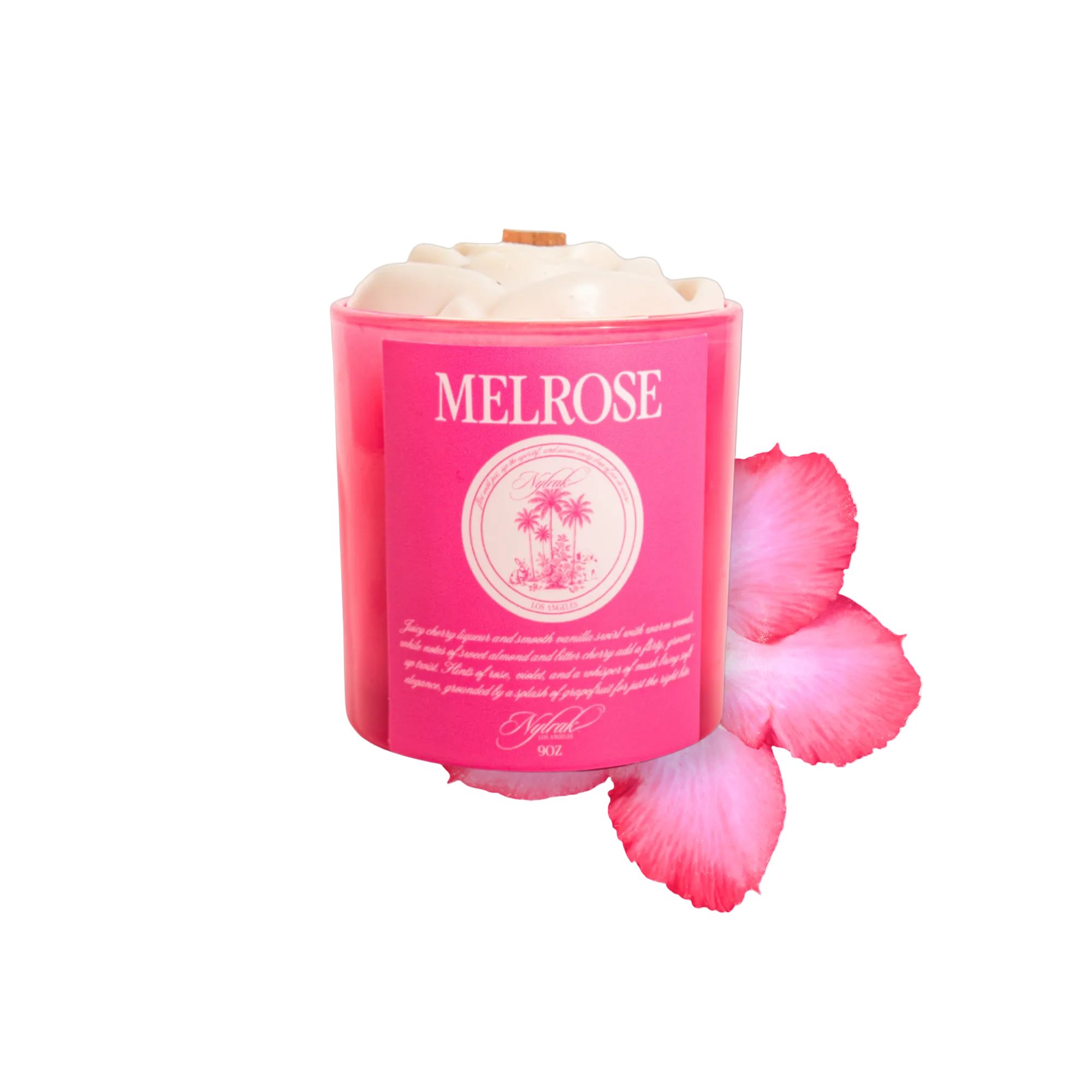 Melrose Body Oil Candle