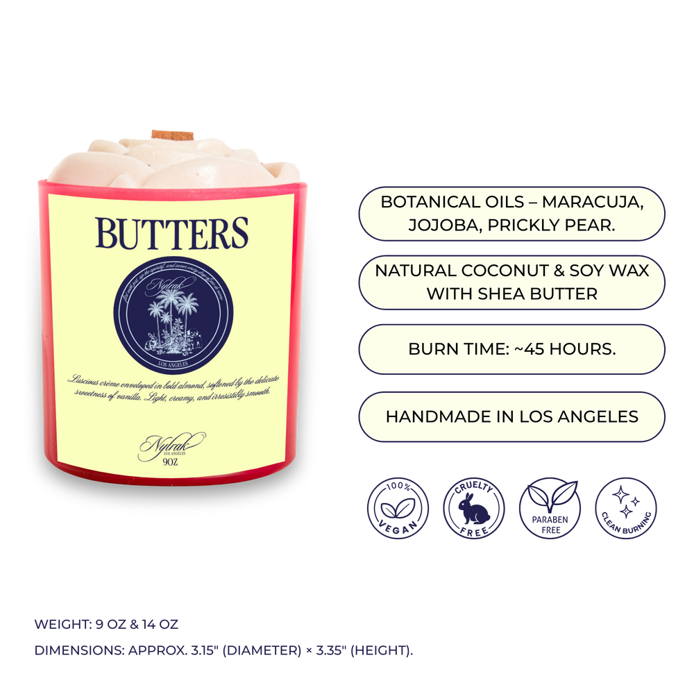 Butters Body Oil Candle