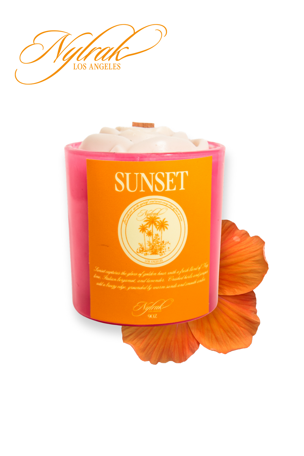 Sunset Body Oil Candle