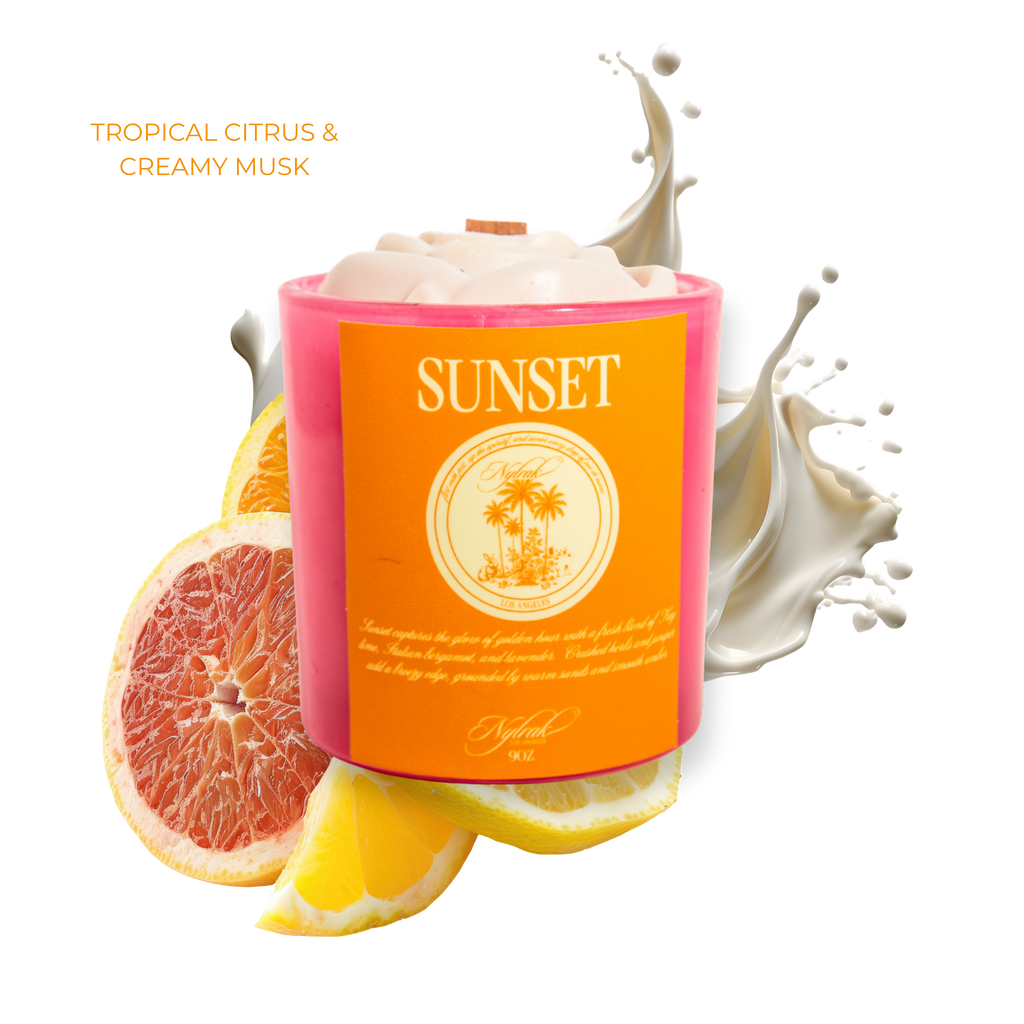 Sunset Body Oil Candle