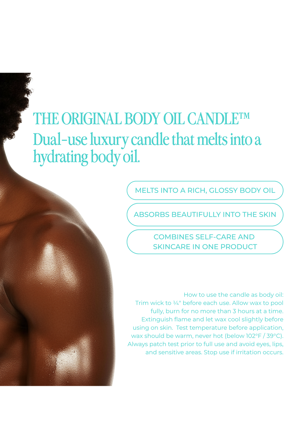 Hand-poured wood wick candle