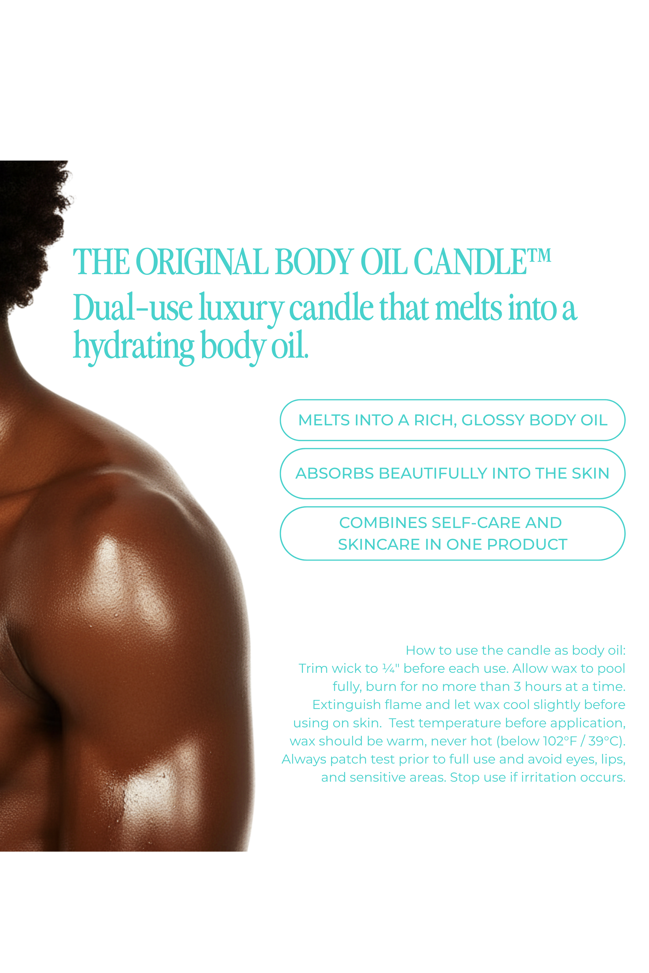 Hand-poured wood wick candle