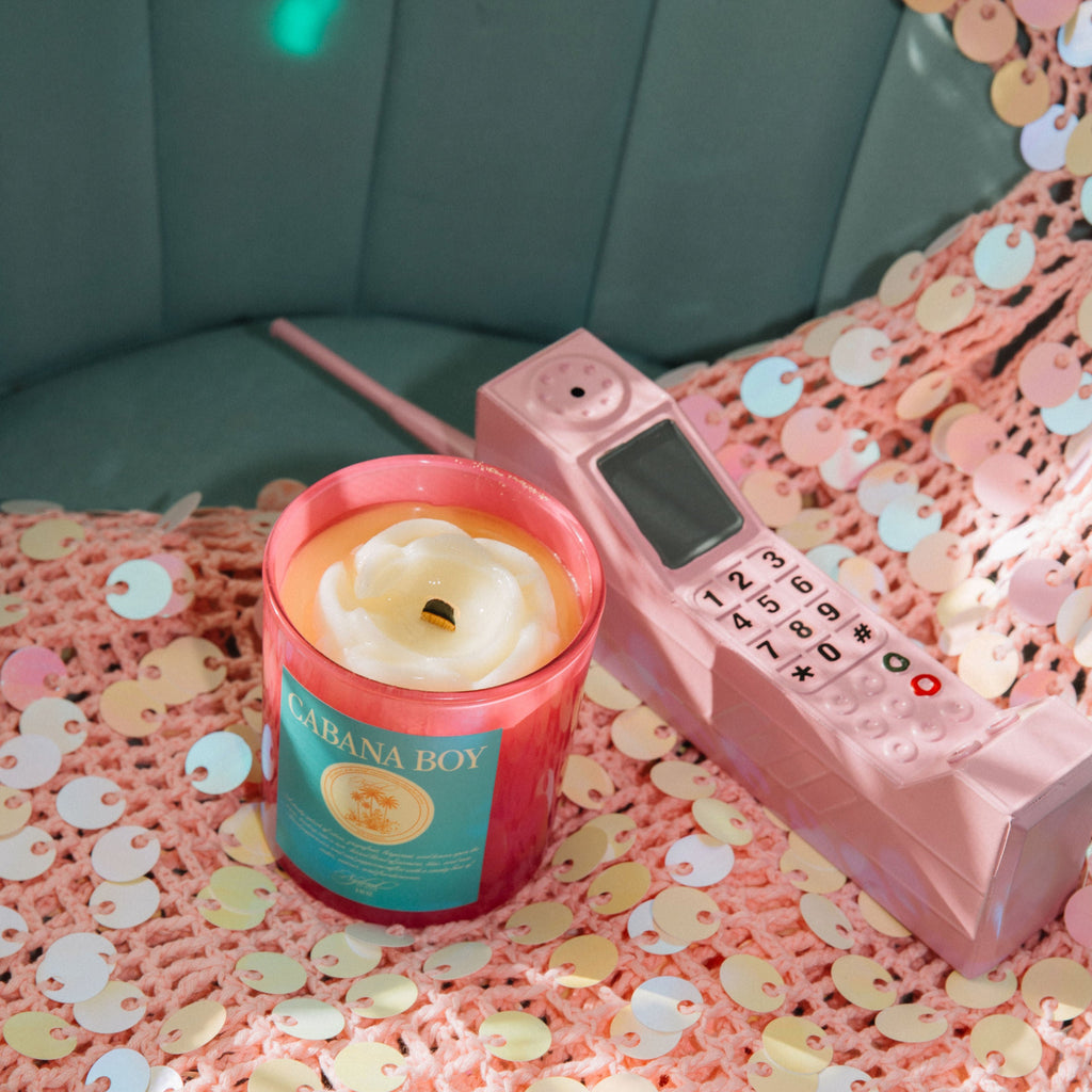 Cabana Boy Body Oil Candle