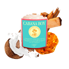 Cabana Boy Luxury Body Oil Candle - Citrus & Jasmine | Nylrak