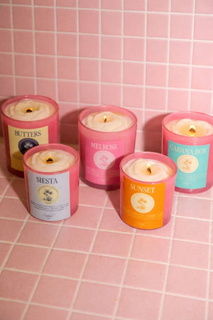 Butters Luxury Body Oil Candle - Vanilla Almond & Crème Like A Sweet Almond Crissoant | Nylrak