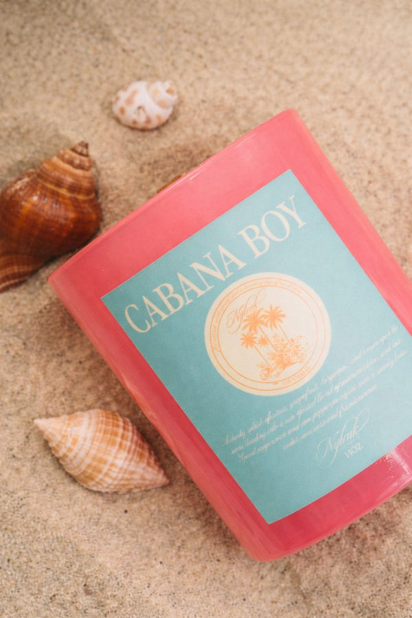 Cabana Boy Luxury Body Oil Candle - Citrus & Jasmine | Nylrak