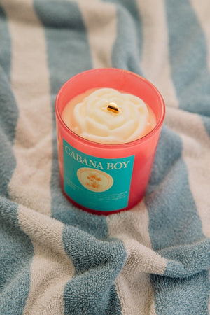 Cabana Boy Luxury Body Oil Candle - Citrus & Jasmine | Nylrak