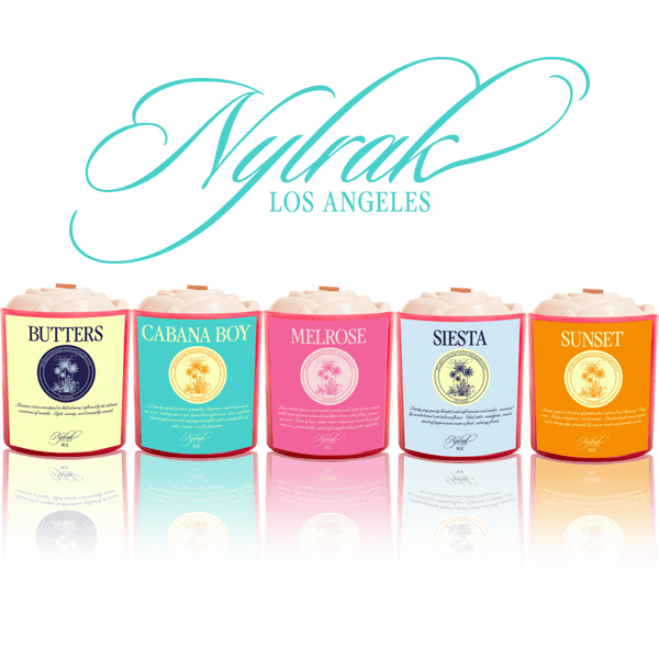 Butters Luxury Body Oil Candle - Vanilla Almond & Crème Like A Sweet Almond Crissoant | Nylrak