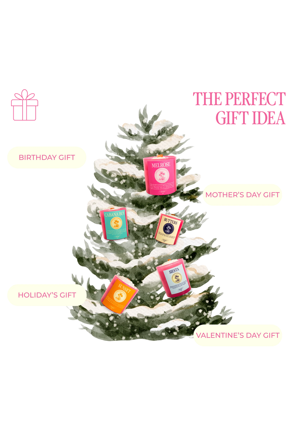 Cherry almond and rose aroma luxury candle