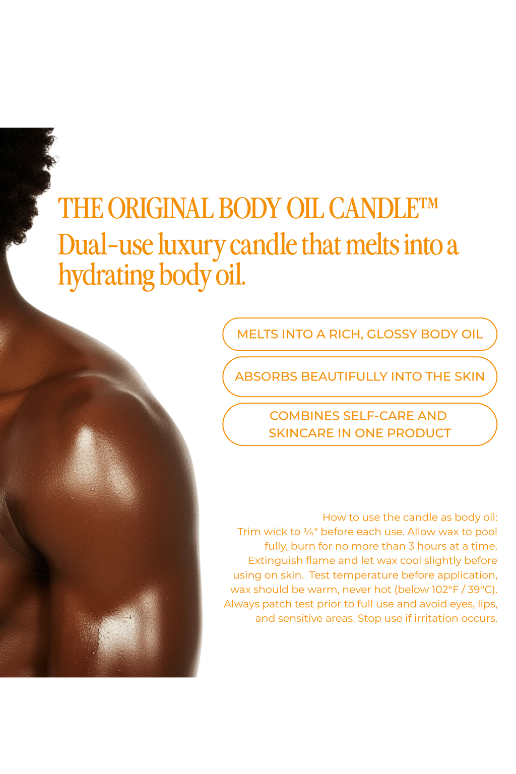 Hand-poured soy candle with citrus and lavender blend