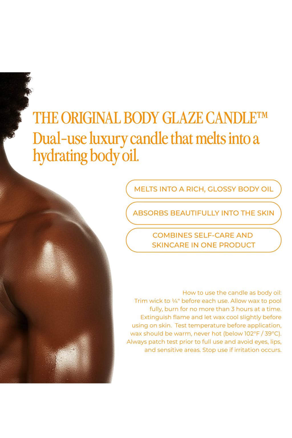 Hand-poured soy candle with citrus and lavender blend