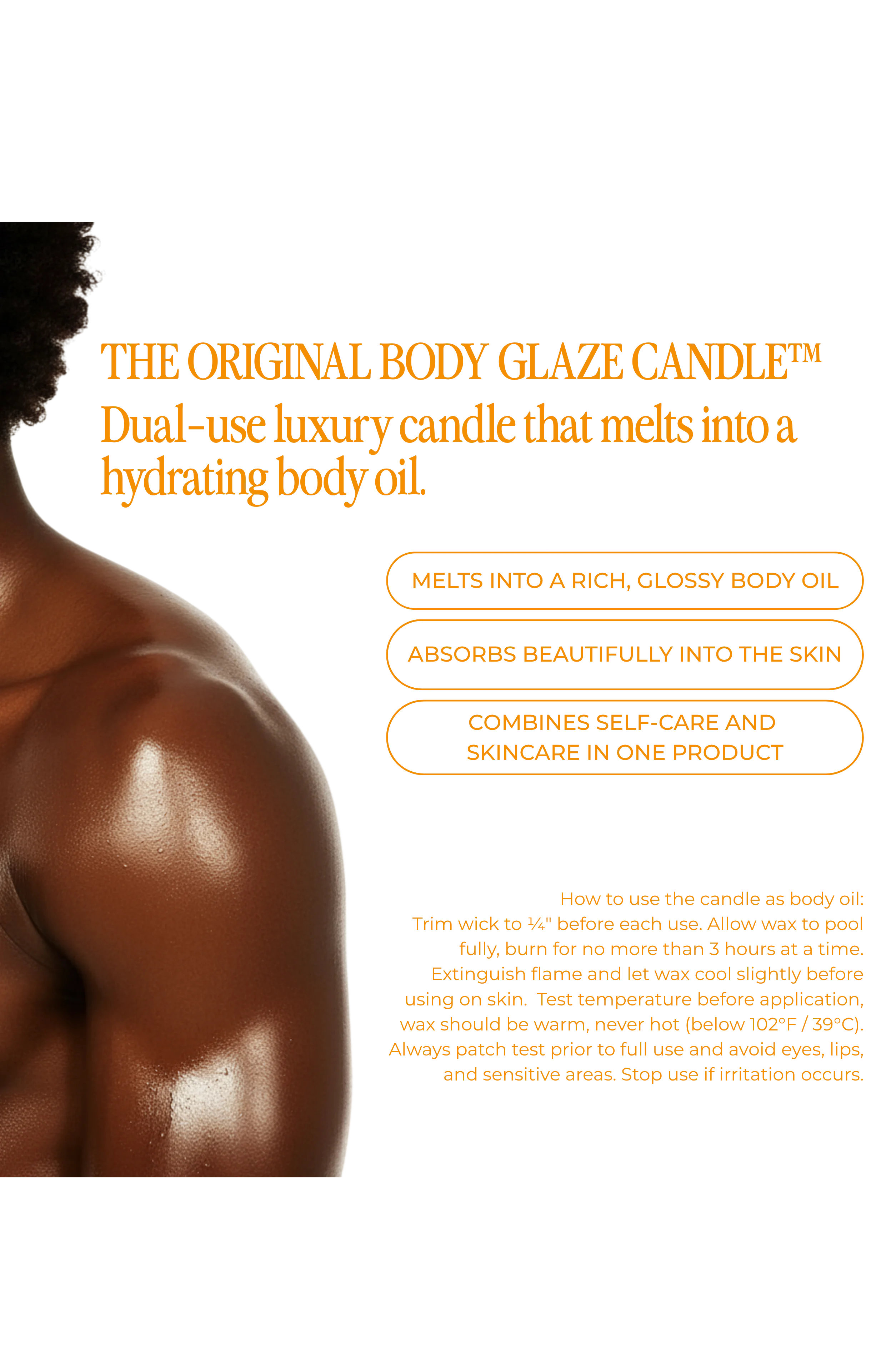 Hand-poured soy candle with citrus and lavender blend