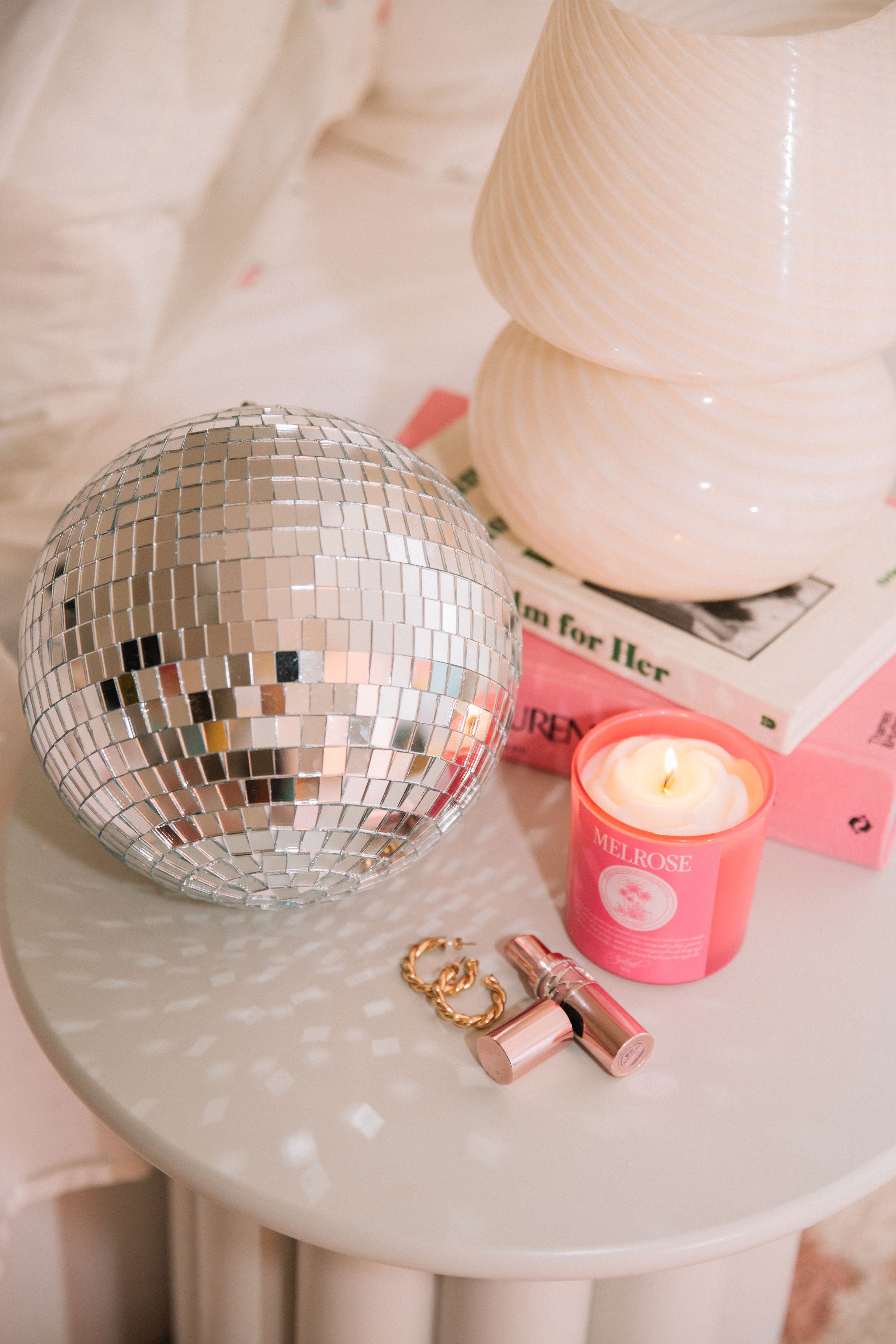 Melrose Body Oil Candle