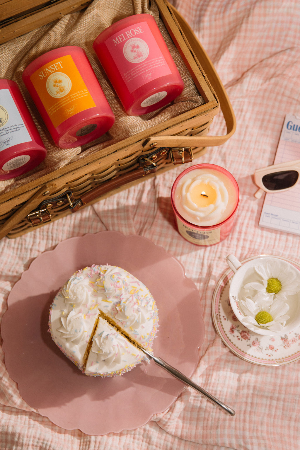 Melrose Body Oil Candle