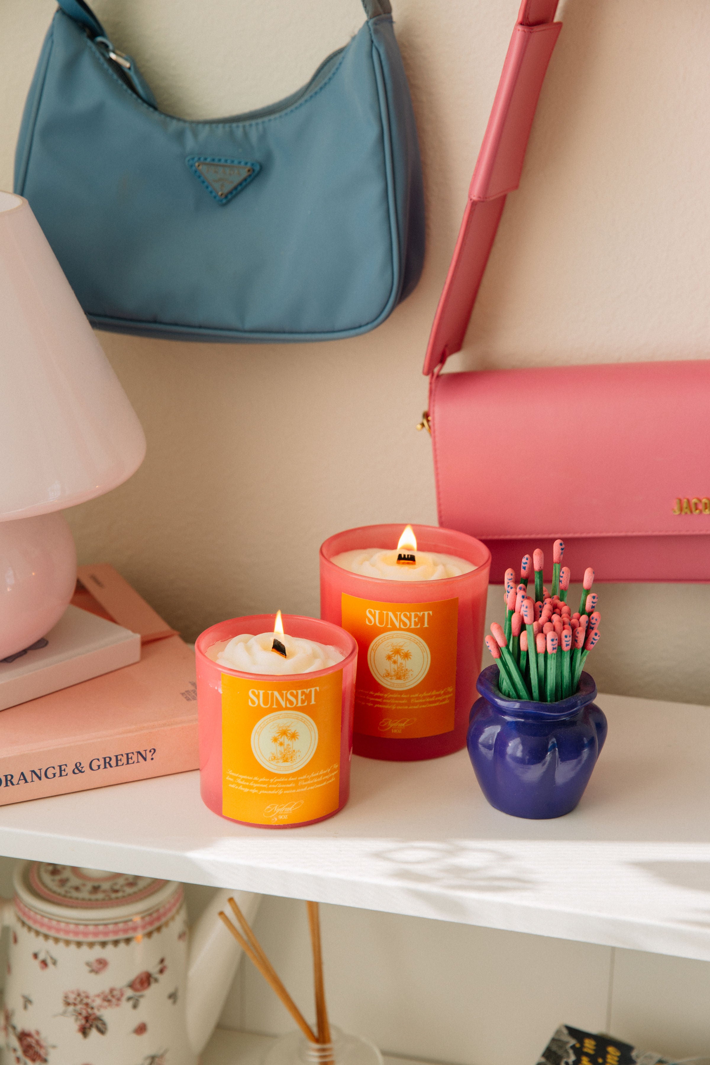 Sunset Body Oil Candle