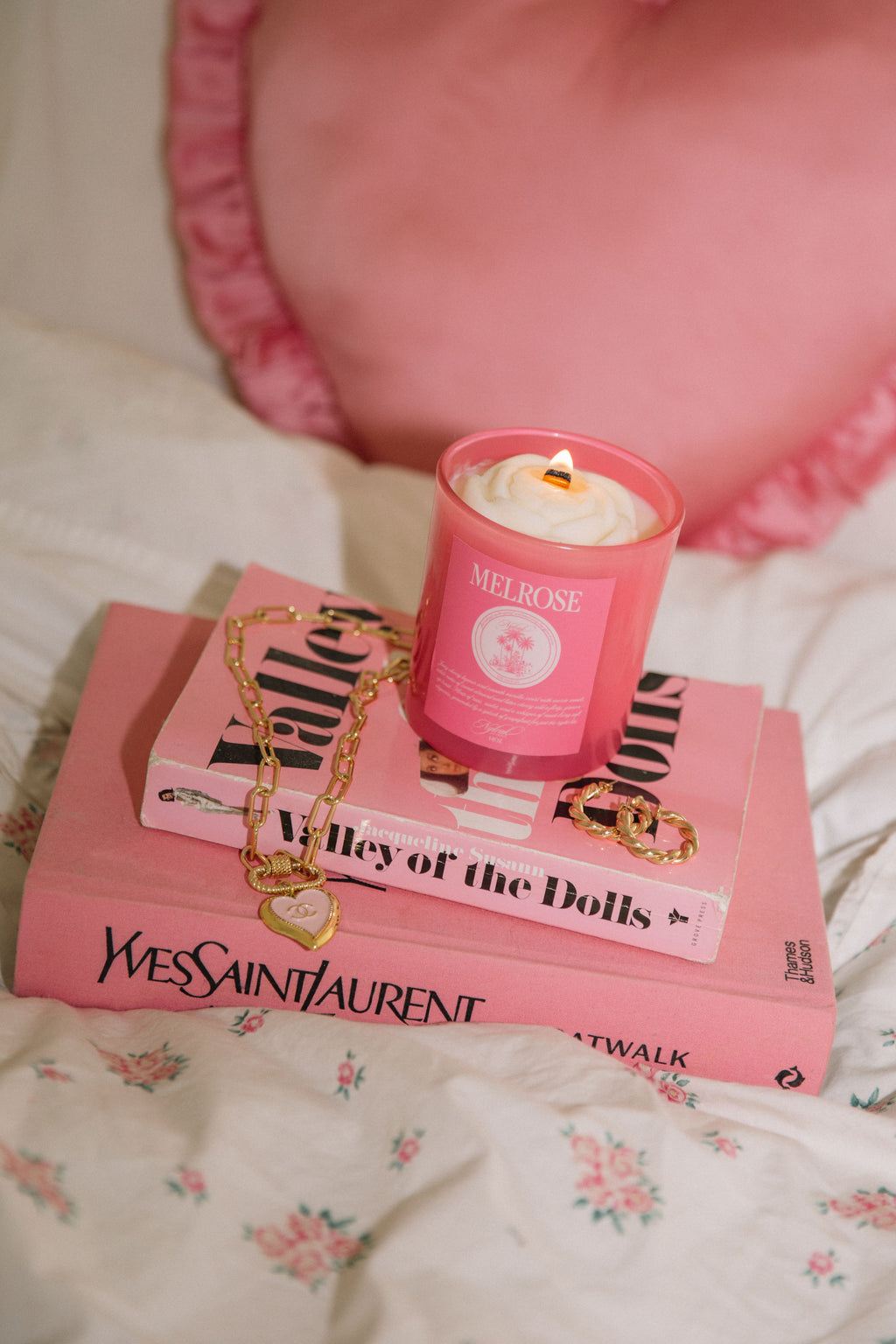 Melrose Body Oil Candle