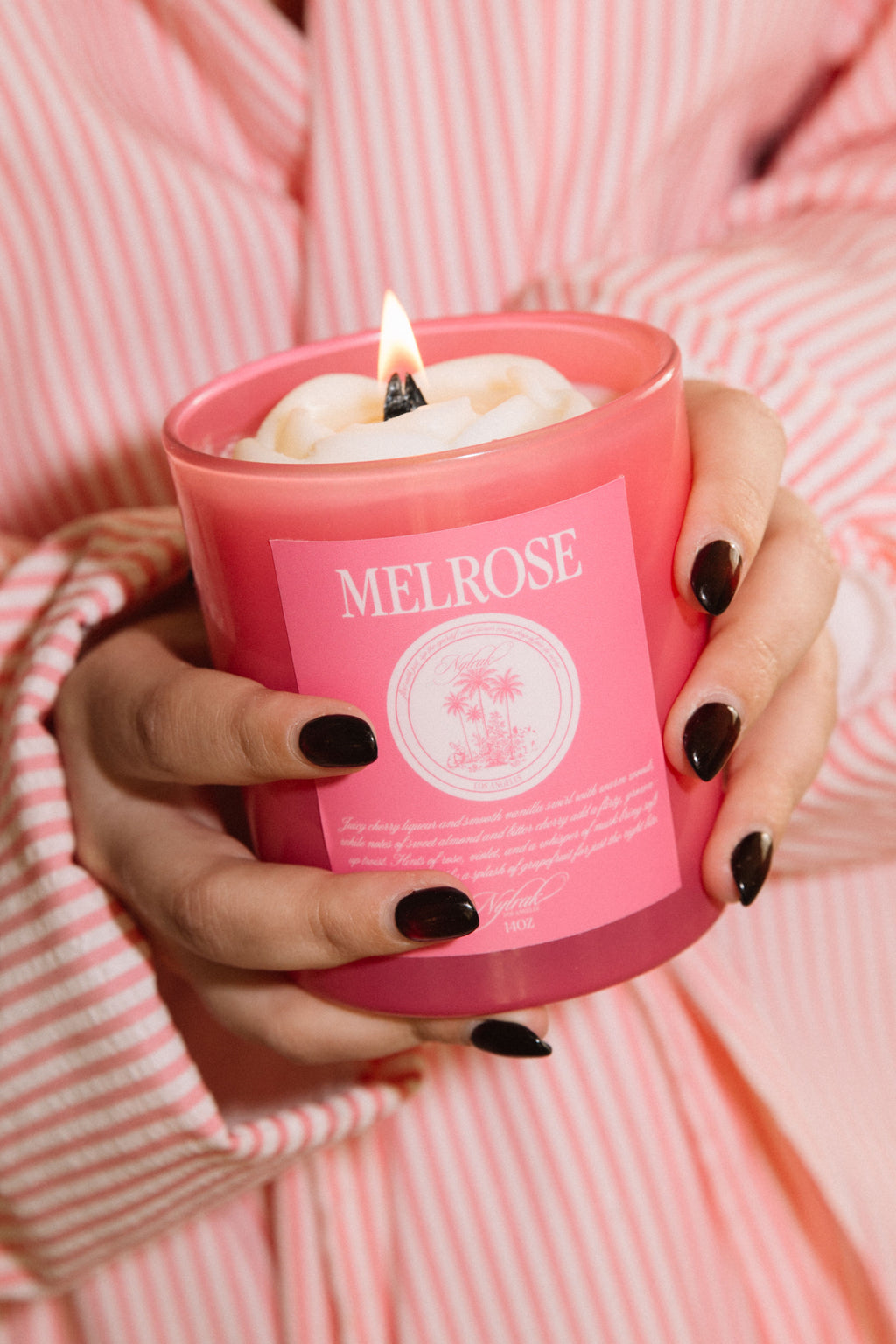 Melrose Body Oil Candle