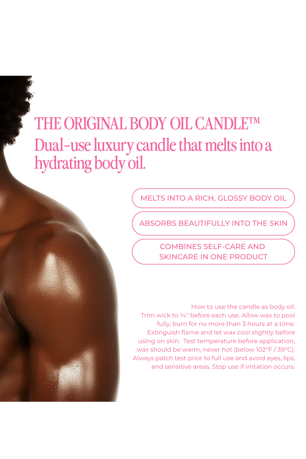 Self-care gift candle for women