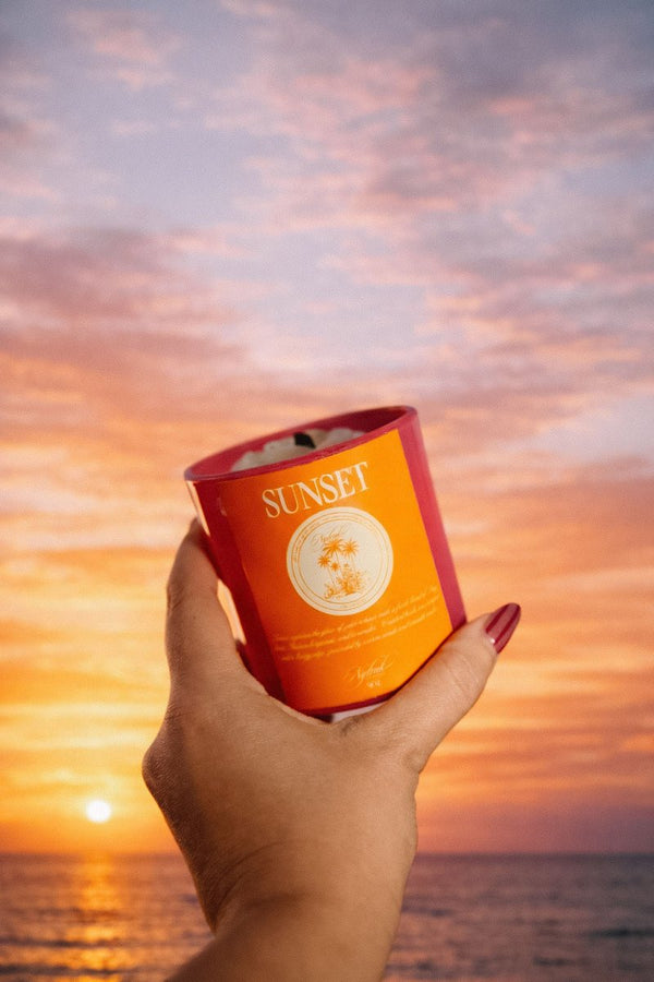 Sunset Body Oil Candle - Nylrak